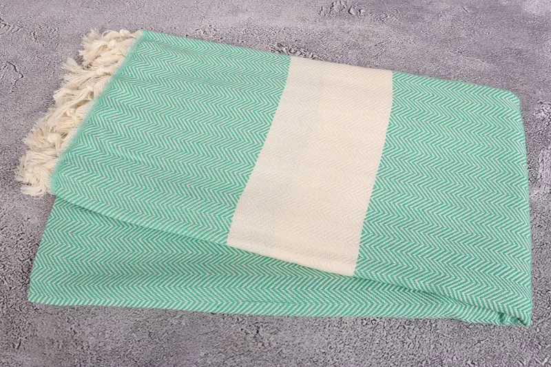 Wedding Gifts Towel, Custom Gifts, Best Beach Towel, 70x40 Cotton Herringbone Towel, Bridesmaid Towel, Quick-dry peshtemal, Turkish Bath Towel USA - 6