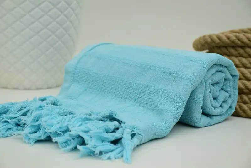 Valentines Day Gift For Her, 68x36 Cotton Stonewashed Striped Towel, Absorbent towel, Personalize Gift, Bridal Shower Favors, Personalized Towel - 8