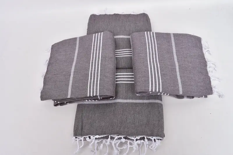 Turkish Bath Towel Set, Custom Wedding Gift, Personalized Beach Towel, Bachelorette Party Gifts Bridesmaids, Home Gift, 70x40 Cotton Striped Towel - 6