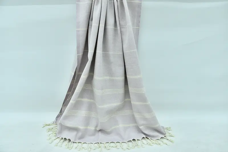 Toalla liviana, auténtica toalla turca Hammam Peshtemal, toalla de playa linda, toalla a rayas de algodón 70x40, toalla delgada, toalla de secado rápido, regalo único - 8