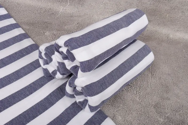 Monogram Towels, Valentines Day Gift For Him, Bachelorette Party Gift, Housewarming Gift, Fouta towel, Quick-dry towel, 68x36 Cotton Striped Towel - 7