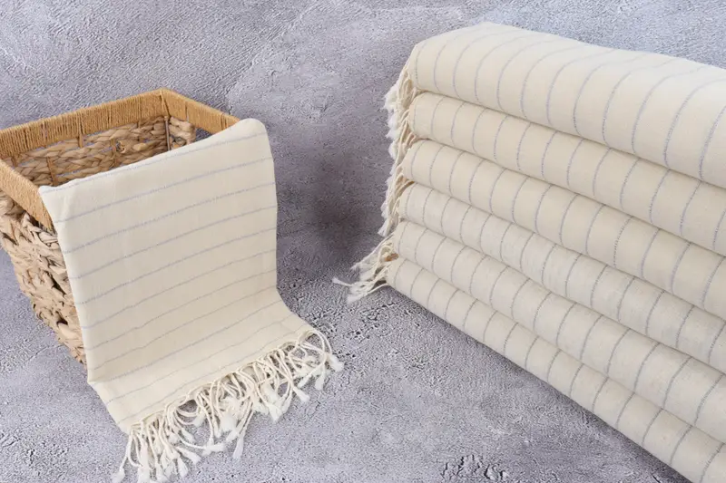 70x38 Cotton Striped Towel, Spa Towel, Housewarming Gift, Bridal Party Gifts, Beach Towel Bulk, Turkish Bath Towel Set, Absorbent towel, Guest Towel - 3