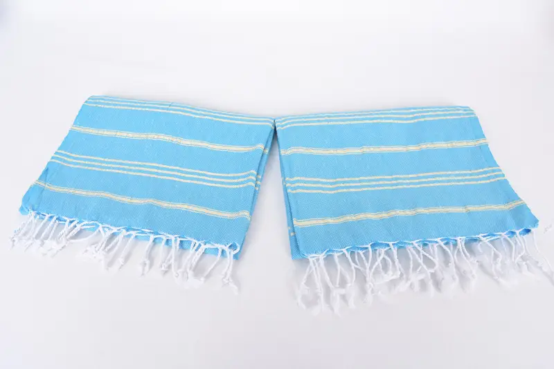 Gym Towel, Personalized Dish Towel, Beach Wedding Favor, Custom Hand Towel, Valentines Day Gift For Him, Kitchen Towel, 40x24 Cotton Striped Towel - 6