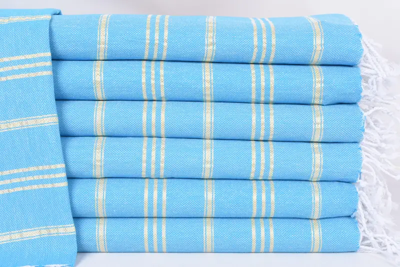Gym Towel, Personalized Dish Towel, Beach Wedding Favor, Custom Hand Towel, Valentines Day Gift For Him, Kitchen Towel, 40x24 Cotton Striped Towel - 1
