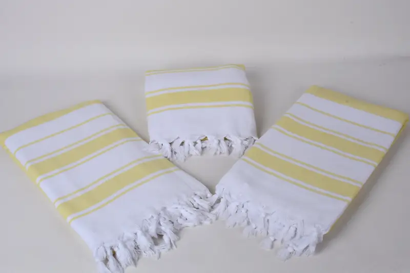 Gift For Boyfriend, Turkish towel, Bridesmaid Gifts, Beach Theme Wedding Gift, 68x36 Cotton Striped Terry Towel, Bachelorette Party Favors - 6