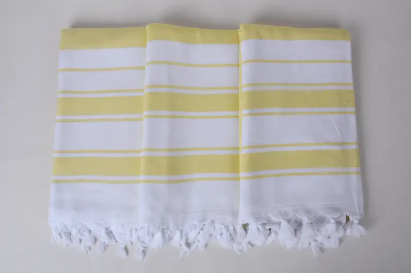 Gift For Boyfriend, Turkish towel, Bridesmaid Gifts, Beach Theme Wedding Gift, 68x36 Cotton Striped Terry Towel, Bachelorette Party Favors - 7