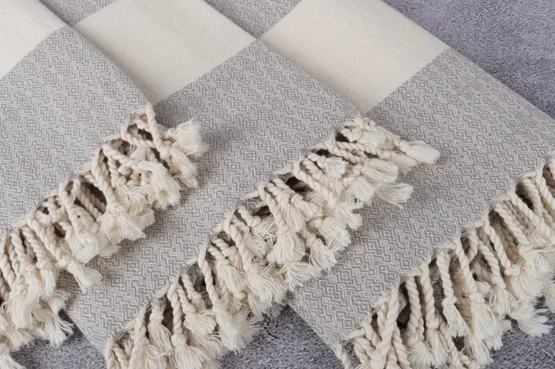 Handmade Turkish Towel, 68x36 Cotton Diamond Towel, Bachelorette Party Favors, Bachelor Gift, Organic Towel, Turkish hand towel, Quick-dry towel - 5