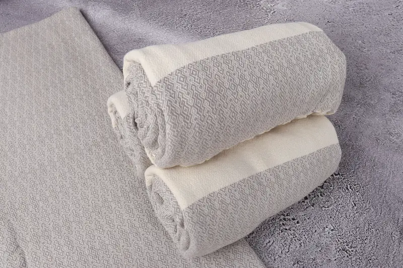 Handmade Turkish Towel, 68x36 Cotton Diamond Towel, Bachelorette Party Favors, Bachelor Gift, Organic Towel, Turkish hand towel, Quick-dry towel - 7