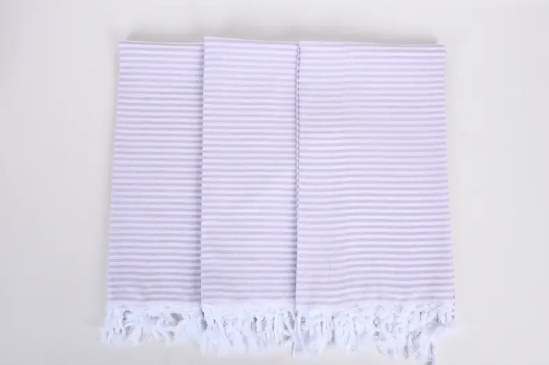 Bridal Shower Gift, Housewarming Gift, Personalized Gifts, Valentines Gift, 68x36 Cotton Striped Towel, Turkish bath towel for spa, Custom Towel - 7