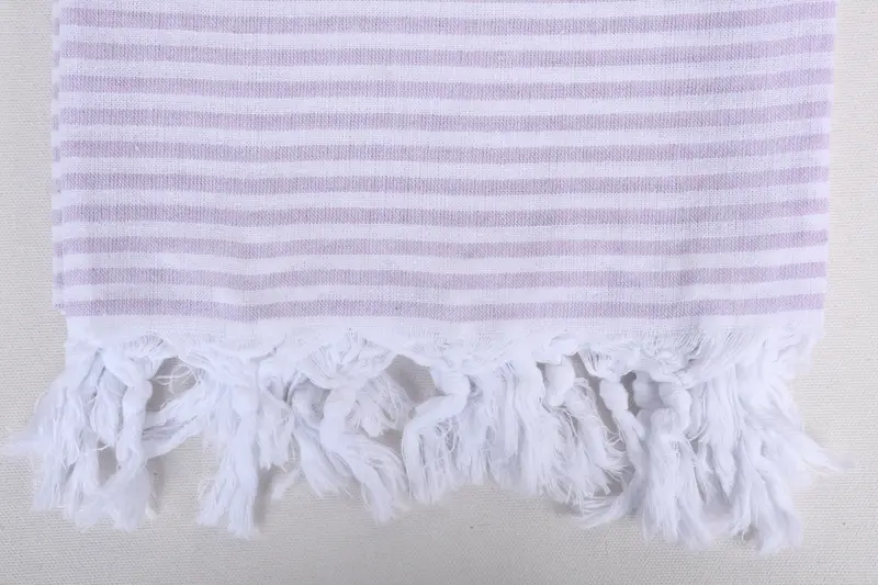 Bridal Shower Gift, Housewarming Gift, Personalized Gifts, Valentines Gift, 68x36 Cotton Striped Towel, Turkish bath towel for spa, Custom Towel - 3