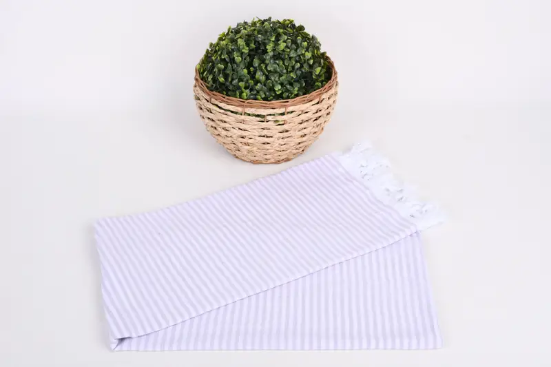 Bridal Shower Gift, Housewarming Gift, Personalized Gifts, Valentines Gift, 68x36 Cotton Striped Towel, Turkish bath towel for spa, Custom Towel - 4