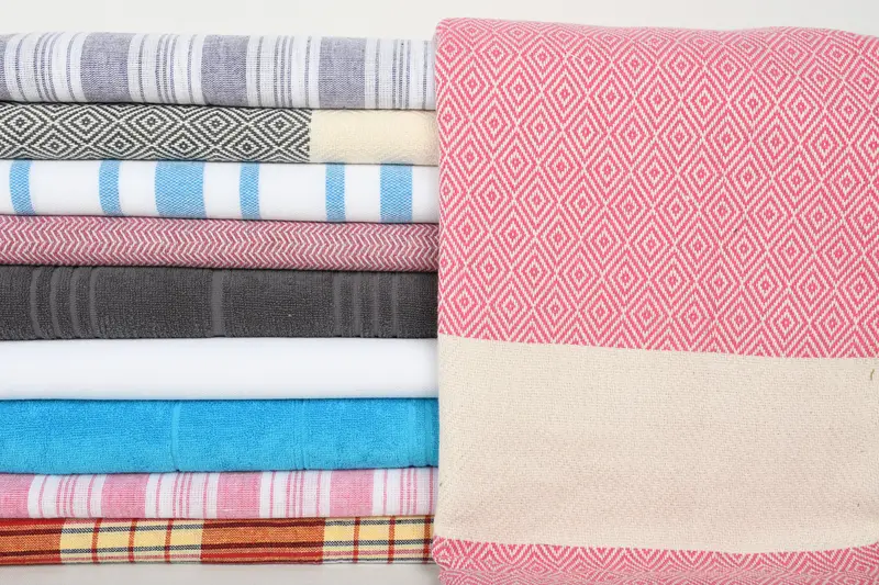 Turkish Towel USA, Bridal Shower Favors, Yoga Towel, Valentines Day Gift For Him, Bachelorette Party Gifts Bridesmaids, 70x40 Cotton Set of 10 Towel - 2