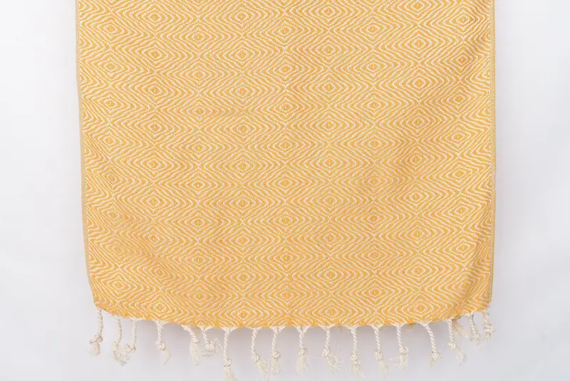 Custom Name Towel, Customized Towels, 36x18 Cotton Zigzag Diamond Towel, Monogrammed Hand Towel, Personalized Kitchen Towel, Custom Hand Towel - 8