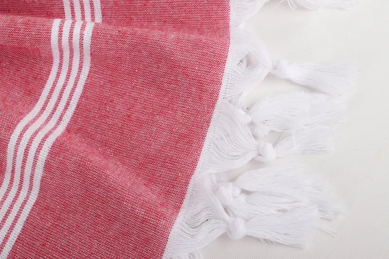 Best Friend Gift Ideas, 70x30 Cotton Striped Towel, Gift For Wedding Day, Bridesmaid Towel, Custom Wedding Gift, Sand-free towel, Turkish towel - 8