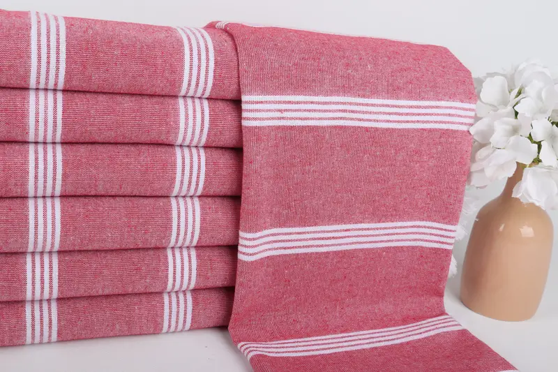 Best Friend Gift Ideas, 70x30 Cotton Striped Towel, Gift For Wedding Day, Bridesmaid Towel, Custom Wedding Gift, Sand-free towel, Turkish towel - 2