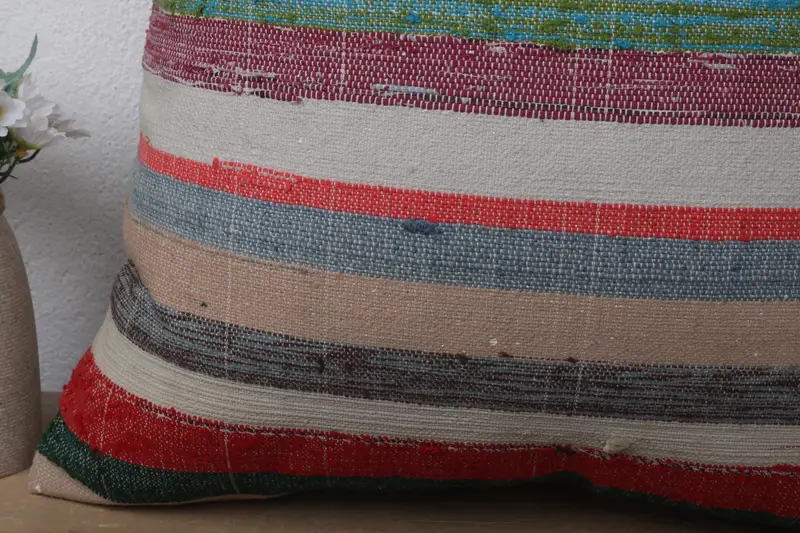 Interior Designer Pillow, Home Decor Pillow, 20x20 Blue Cushion Case, Boho Pillow Sham Cover, Decorative Throw Pillow Cover, Pillow Case - 3