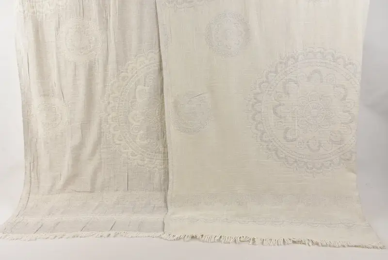 Custom Decke, 88x80 Baumwoll Ethnisches Designtuch, Hochzeitsgeschenke, Hochzeitsgeschenk, Geschenk für Hochzeitsjubiläum, Custom Duschvorhang, Brautduschengeschenk - 8