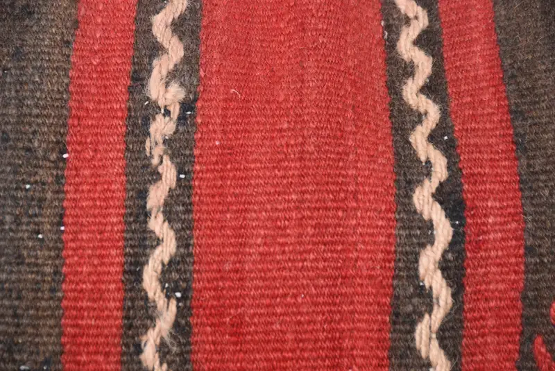 16x48 Red Pillow Sham, Pillow Cover, Home Decor Pillow, Turkish Corner Pillow, Handmade Kilim Cushion, Kilim Pillow - 3
