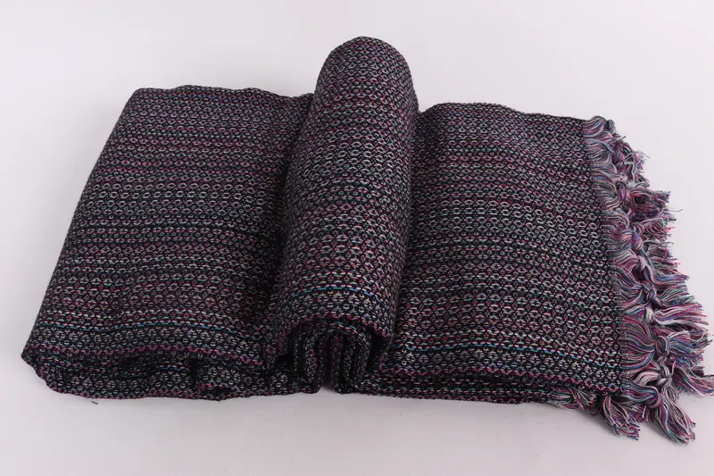 Throw Blanket Couch, Bachelorette Party Favors, 90x88 Cotton Colorful Diamond Towel, Bridal Party Gifts, Boho Throw Blankets, Turkish Bedspread - 6