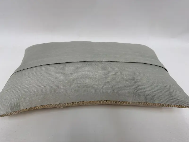 12x20 Beige Pillow Sham, Cushion Cover, Turkish Pillow, Vintage Kilim Throw Pillow, Floor Pillow Cover, Pillow for Sofa, One Of A Kind Pillow Cover - 7