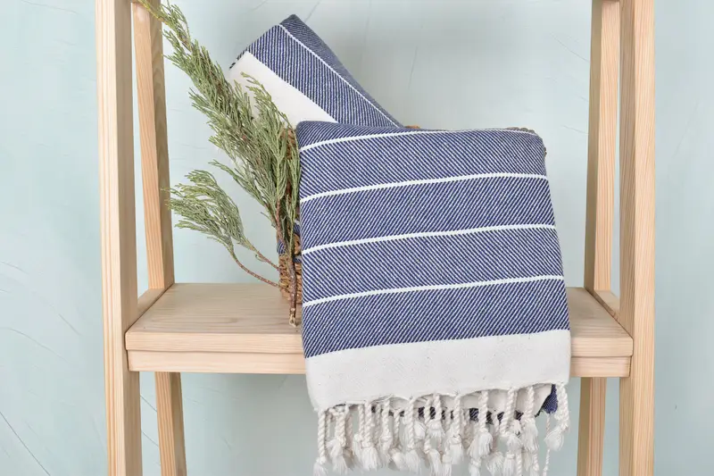 Grandma Gift, Embroidered Beach Towel, Absorbent towel, Soft towel, Sand-free towel, 70x40 Cotton Herringbone Towel, Bachelorette Favors Beach - 4