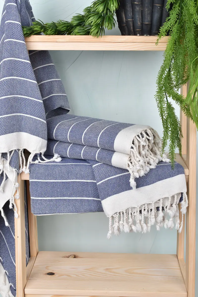 Grandma Gift, Embroidered Beach Towel, Absorbent towel, Soft towel, Sand-free towel, 70x40 Cotton Herringbone Towel, Bachelorette Favors Beach - 6