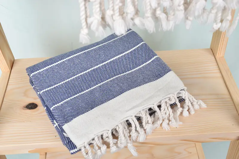 Grandma Gift, Embroidered Beach Towel, Absorbent towel, Soft towel, Sand-free towel, 70x40 Cotton Herringbone Towel, Bachelorette Favors Beach - 5