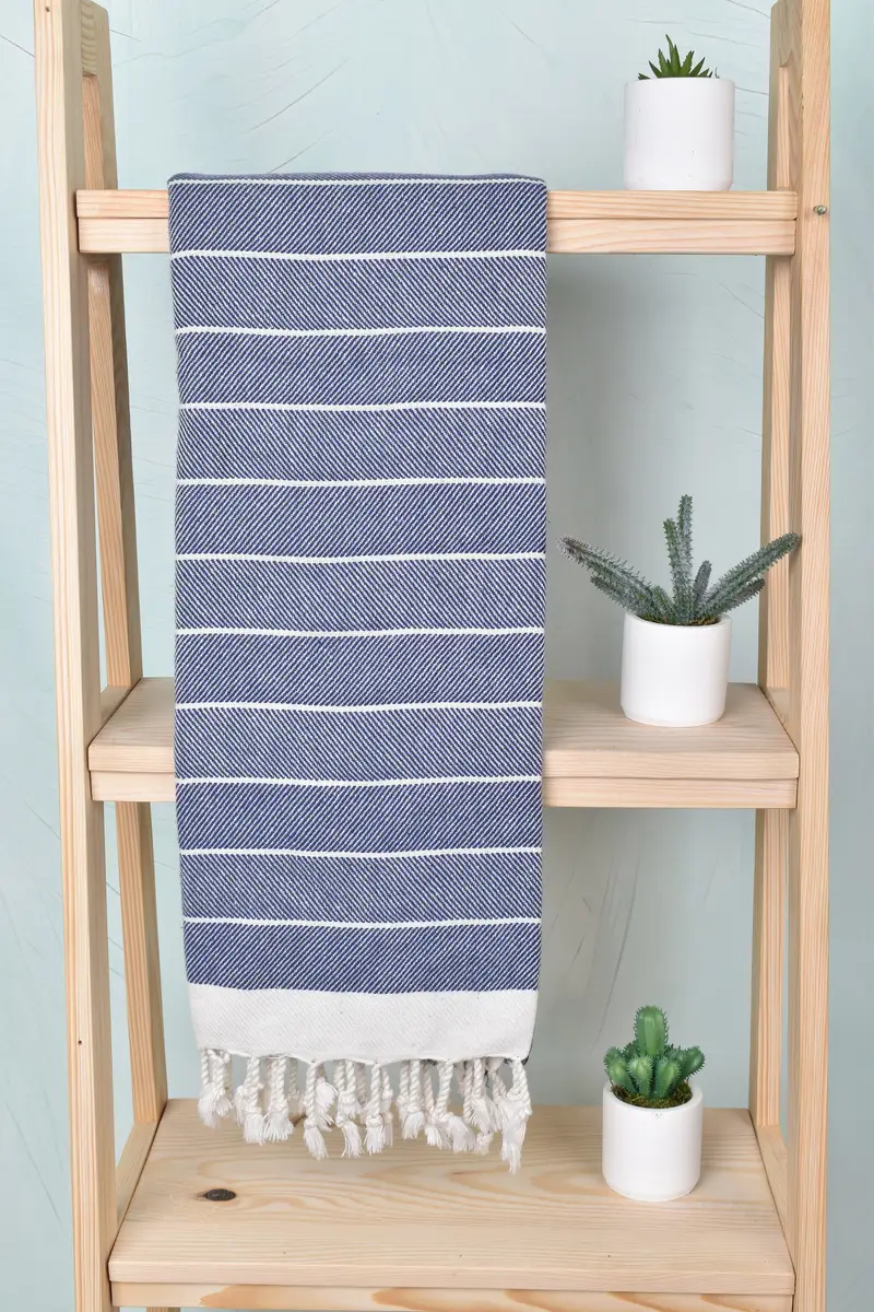 Grandma Gift, Embroidered Beach Towel, Absorbent towel, Soft towel, Sand-free towel, 70x40 Cotton Herringbone Towel, Bachelorette Favors Beach - 8