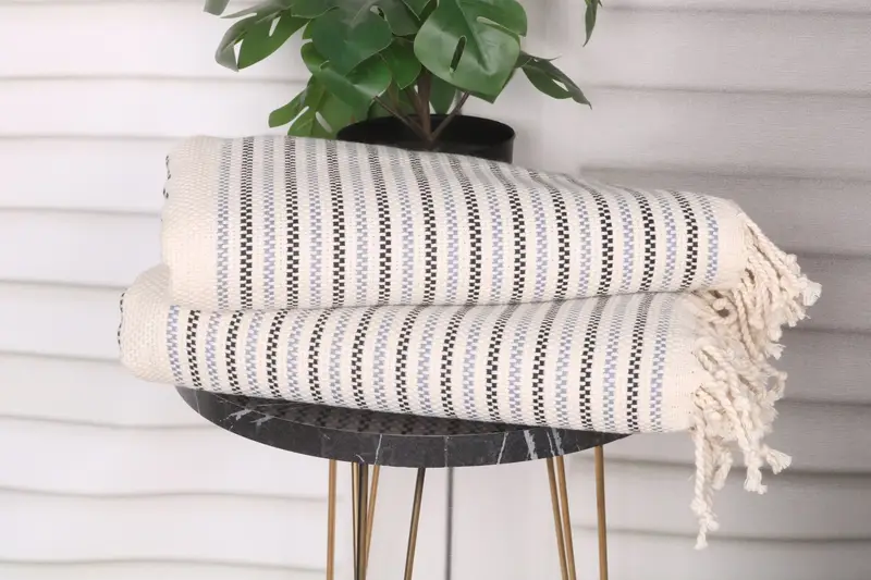 70x40 Cotton Geometric Towel, Fouta towel, Turkish Beach Towel Bulk, Turkish Towel Monogram, Absorbent towel, Gifts For Him, Bridal Party Gifts - 3