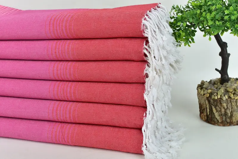 Summer Gift Ideas, 68x36 Cotton Striped Towel, Bachelorette Party Gift, Organic Towel, Maid Of Honor Gift, Gift For Him, Sand-resistant towel - 3