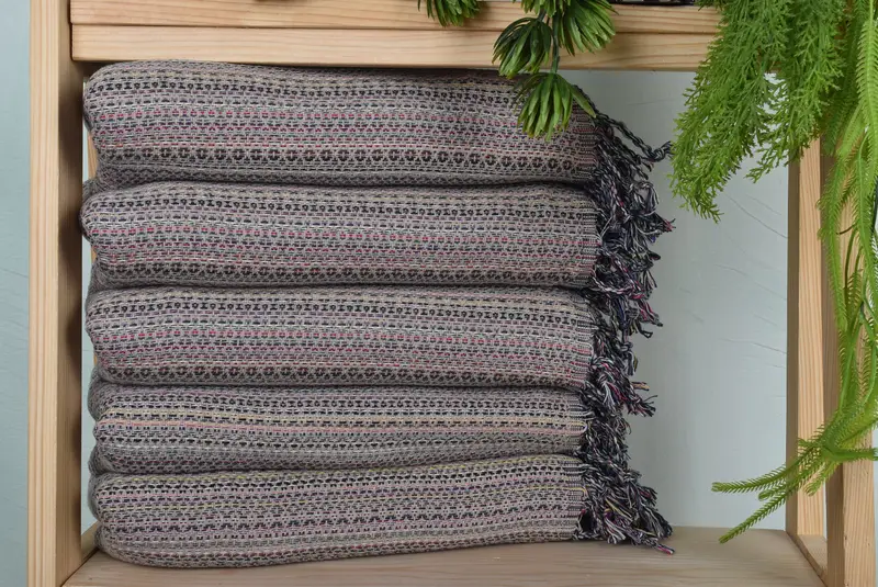 Lightweight Turkish towel, Best Wedding Gift, Bridesmaid Gifts, Birthday Gift, Wedding Towel, Gifts For Him, 70x40 Cotton Colorful Diamond Towel - 1