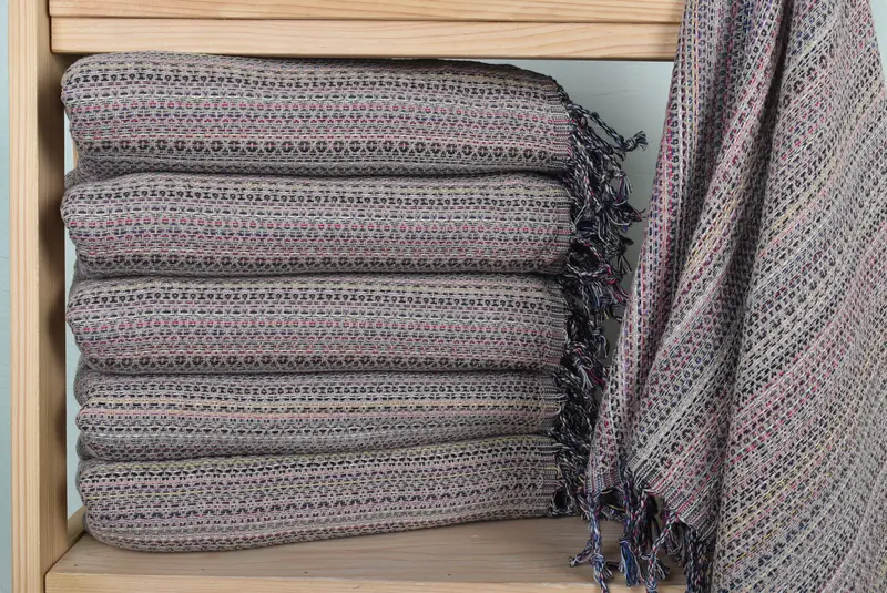 Lightweight Turkish towel, Best Wedding Gift, Bridesmaid Gifts, Birthday Gift, Wedding Towel, Gifts For Him, 70x40 Cotton Colorful Diamond Towel - 2
