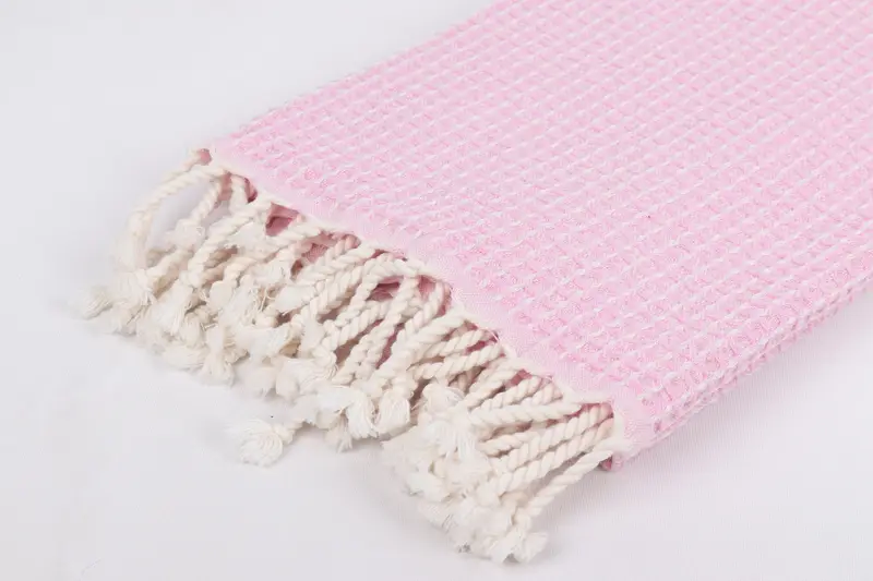 Bachelorette Beach Towel, Handmade Gift, Bridesmaid Gift, Spa Gift Towel, 68x36 Cotton Waffle Towel, Spa Towel, Quick-Dry Beach Towel, Hammam towel - 7