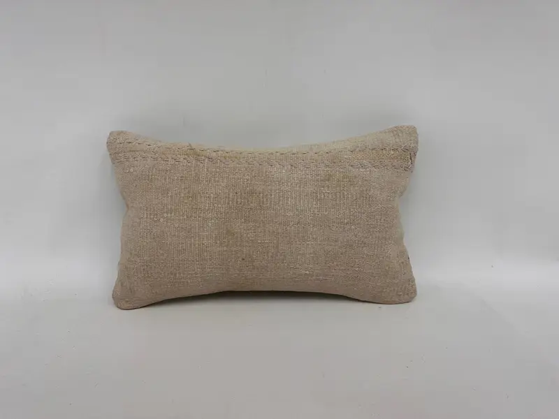 Ikat Pillow Cover, Turkish Kilim Pillow, Square Throw Cushion Cover, Gift Pillow, 12x20 White Pillow Case, Pillow Case, Home Decor Pillow - 1