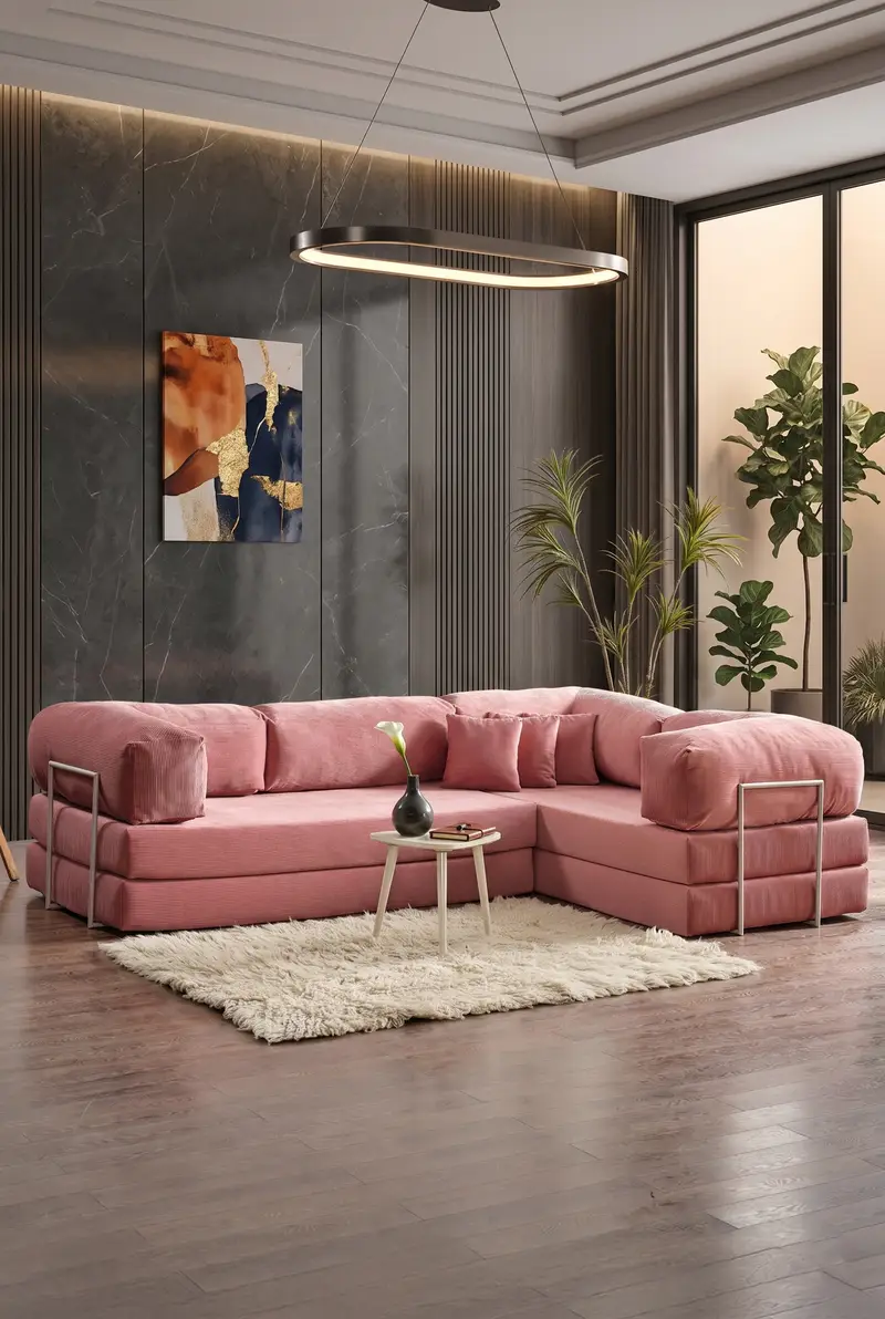 Home Lounge Sofa, Aesthetic Living Sofa, Modular Seating Sofa, Low Seating Couch, Cozy Lounge Couch, Relax Floor Sofa, Modern Floor Couch product image