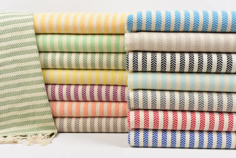 Turkish Towel Hand Towel, Gift For Him, Personalized Gift, Family Gift, Personalized Gifts, 40x18 Cotton Chevron Towel, Spa Towel, Bridesmaid Towel - 2