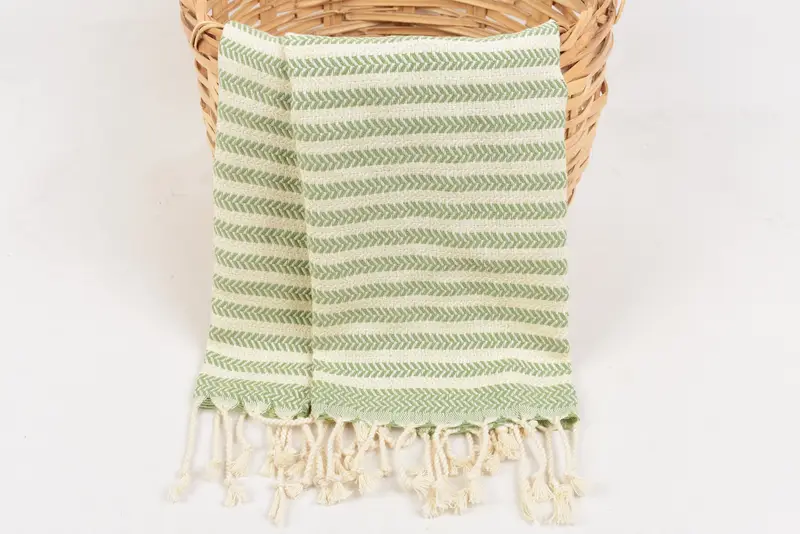 Turkish Towel Hand Towel, Gift For Him, Personalized Gift, Family Gift, Personalized Gifts, 40x18 Cotton Chevron Towel, Spa Towel, Bridesmaid Towel - 5