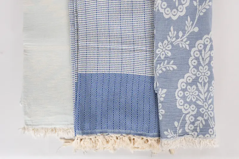 Bridal Shower Gift, Monogram Beach Blanket, Monogram Blanket, Welcome Wedding Gift, Bachelorette Party Favors, 80x60 Cotton Set of 5 Towel - 8