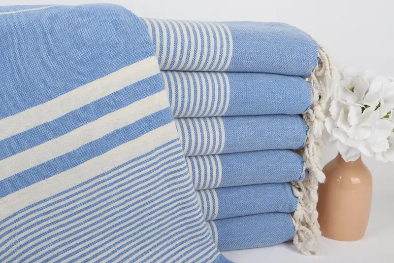 Bachelorette Party Gifts Bridesmaids, Spa Towel, Home Decor Gifts, Guest Towel, 70x40 Cotton Striped Towel, Bachelor Party Gifts, Sand-free towel - 1