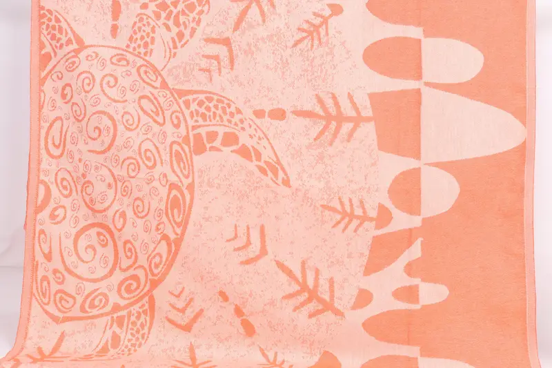 Bridal Shower Gifts, Gifts For Him, Bath towel, Bachelorette Party Gift, Summer Towel, Girls Weekend Favors, 70x40 Cotton Turtle Design Towel - 1