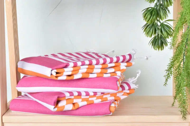 Turkish hand towel, Bachelor Towel, Personalized Bridesmaid Gift, Home Decor Towel, Yoga Towel, Travel towel, Spa Towel, 68x36 Cotton Striped Towel - 7