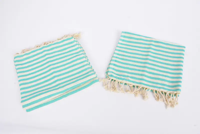 Monogram Hand Towel, 40x18 Cotton Striped Towel, Gym Towel, Boyfriend Christmas Gift, Turkish Hand Towel, Bridesmaid Towel, Turkish Towel Hand Towel - 8