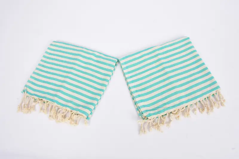 Monogram Hand Towel, 40x18 Cotton Striped Towel, Gym Towel, Boyfriend Christmas Gift, Turkish Hand Towel, Bridesmaid Towel, Turkish Towel Hand Towel - 7