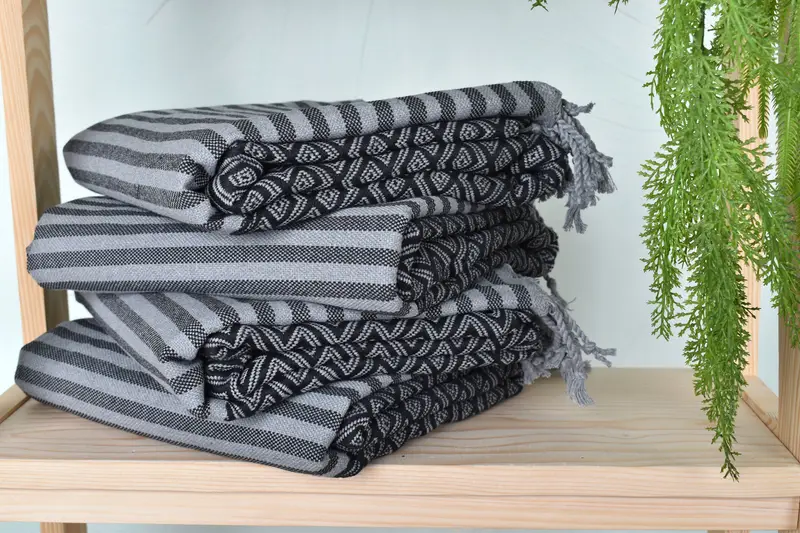 Best Friend Wedding Gift, Hammam towel, Absorbent Turkish towel, Scarf Towel, Luxury towel, Spa Towel, Personalised Gift, 70x40 Cotton Diamond Towel - 7