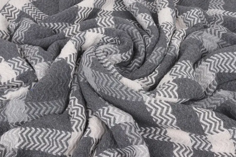 Personalized Gift, Personalized Blanket, Woven Blanket, Halloween Blanket, 90x80 Cotton Striped Towel, Throw Blanket Couch, Turkish Bedcover - 4