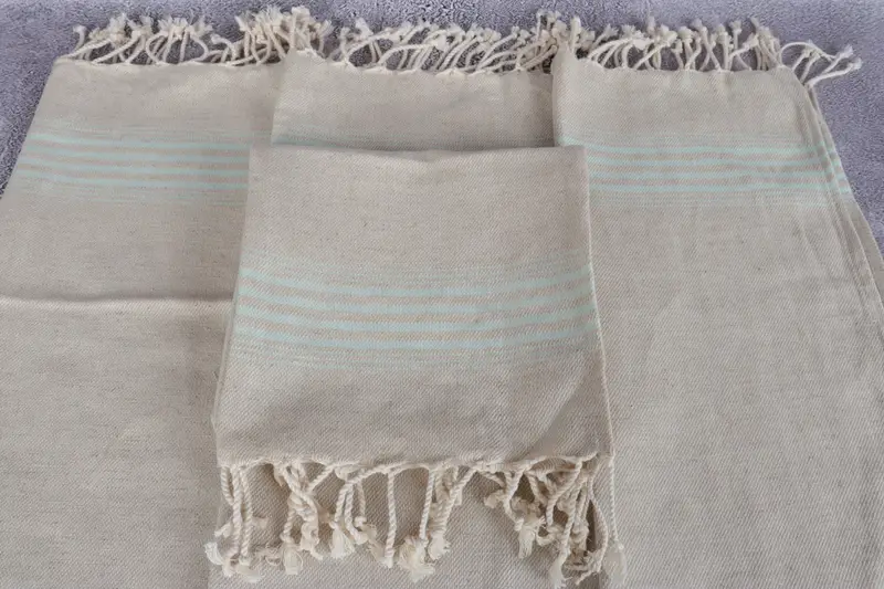 Halloween Bachelorette Party Favors, Family Gift, Wedding Gift, Monogram Kitchen Towel, 36x18 Linen Striped Towel, Personalized Hand Towel - 4