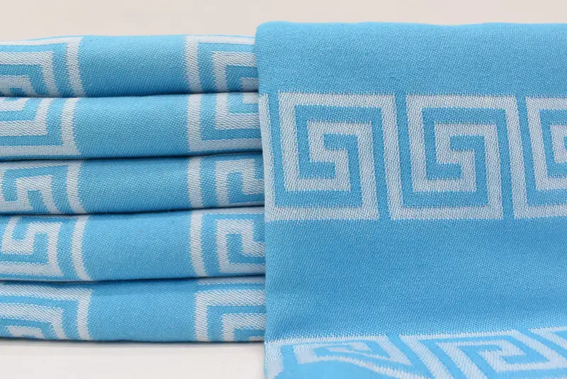 70x40 Cotton Patterned Towel, Sand-resistant towel, Employee Gifts, Turkish hand towel, Peshtemal Towel USA, Spa Towel, Organic Turkish towel - 2