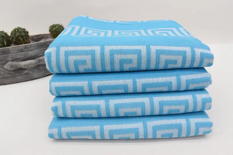 70x40 Cotton Patterned Towel, Sand-resistant towel, Employee Gifts, Turkish hand towel, Peshtemal Towel USA, Spa Towel, Organic Turkish towel - 7