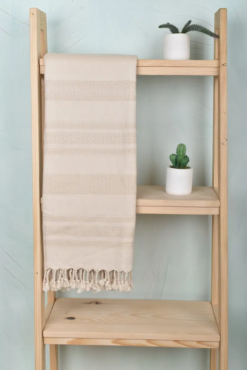 Embroidered Towel, 70x36 Cotton Diamond Towel, Christmas Gift, Peshtemal Towel USA, Custom Bath Towel, Bridesmaid Gift Towel, Monogram Turkish Towel - 8