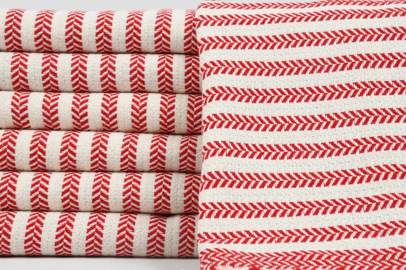 Onun için hediye, kişiselleştirilmiş bulaşık havlu, el yapımı hediye, kişiselleştirilmiş mutfak havlu, ev hediyesi, 40x18 pamuklu chevron havlu, monogram el havlu - 1